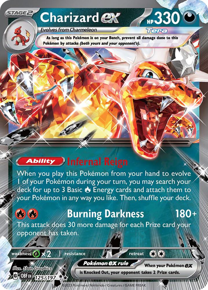 Charizard ex 125 197