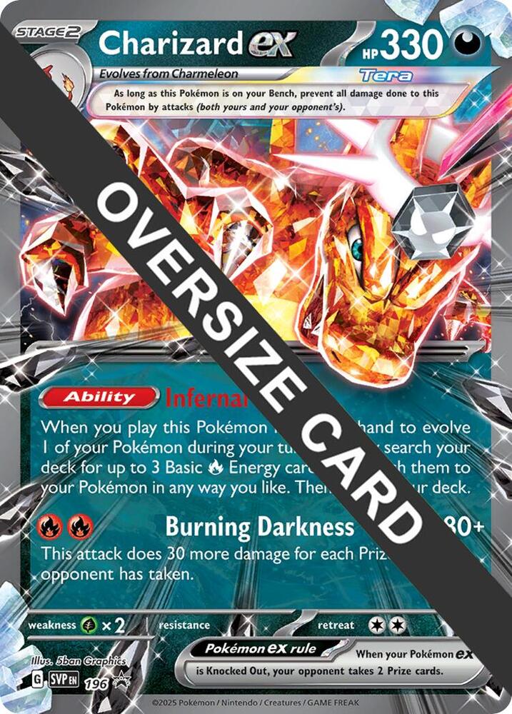 Charizard ex 196 card
