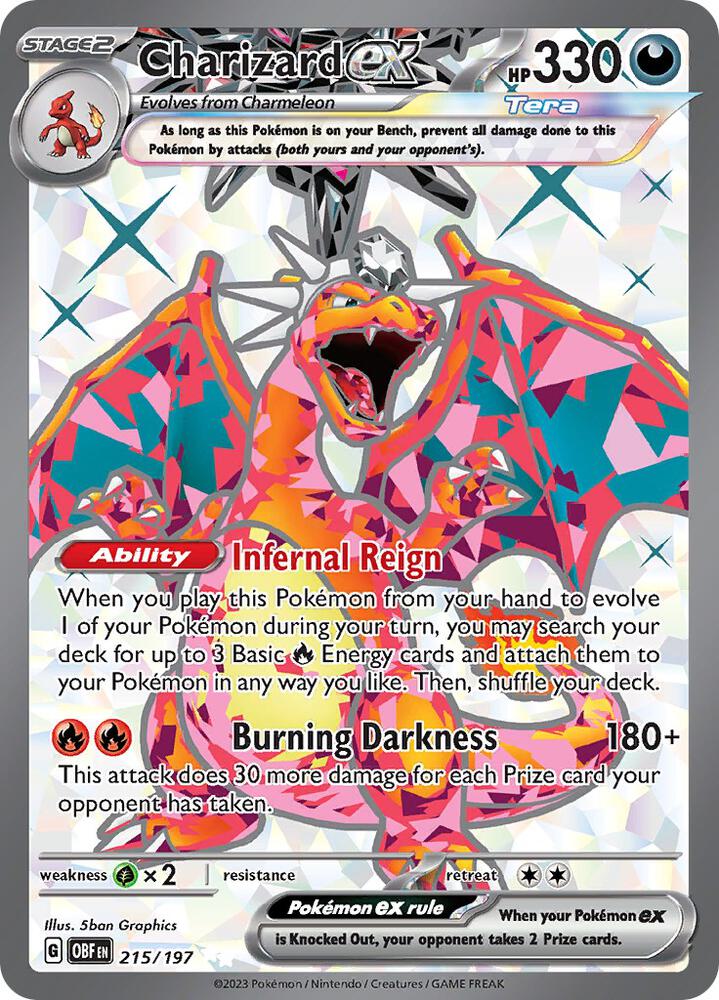 Charizard ex 215 197