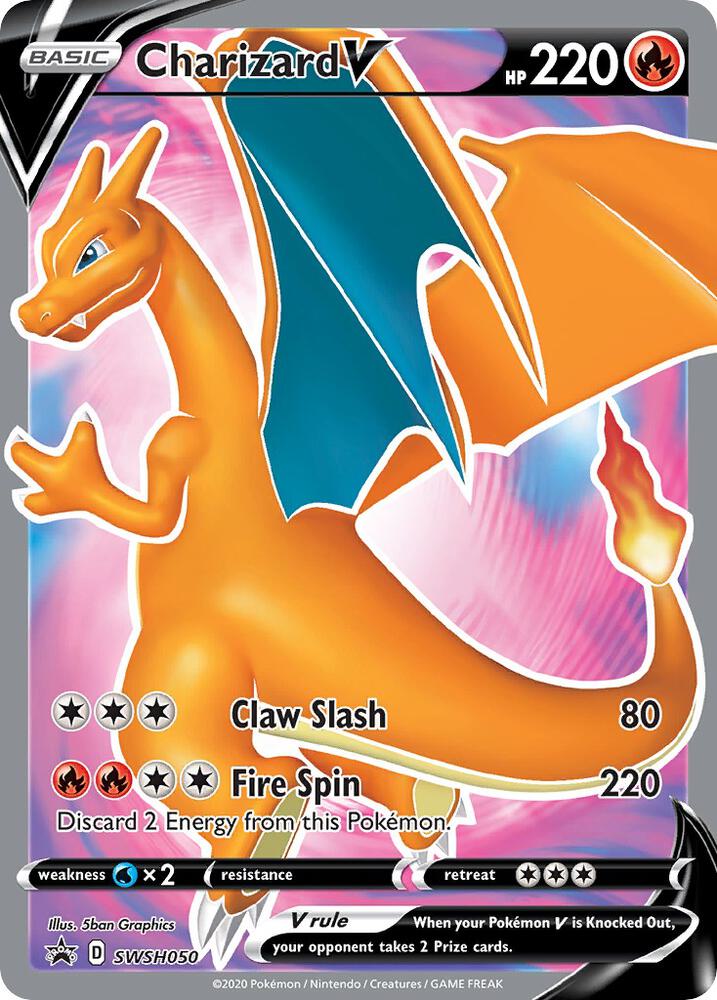 Charizard V card