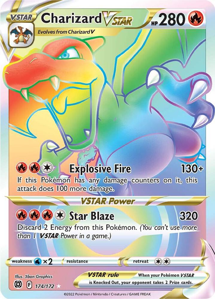 Charizard VSTAR 174/172 card