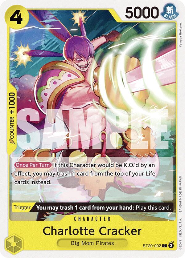 Charlotte Cracker ST20-002 card