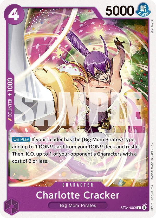 Charlotte Cracker ST34-002 carta