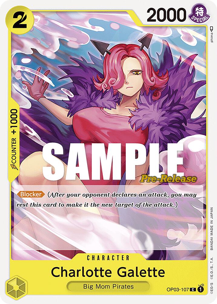 Charlotte Galette OP03-107 carta