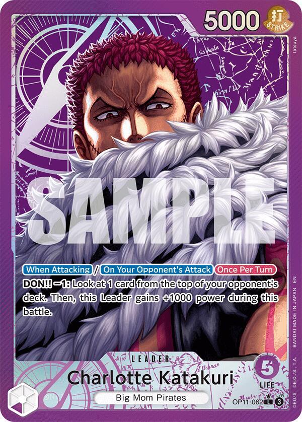 Charlotte Katakuri 062 Alternate Art OP11-062 card