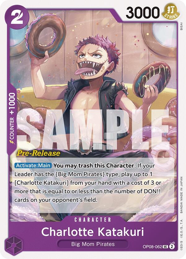 Charlotte Katakuri 062 OP08-062 card