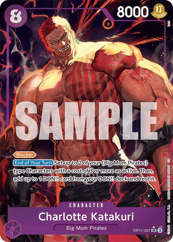 Charlotte Katakuri 067 Alternate Art OP11-067 card