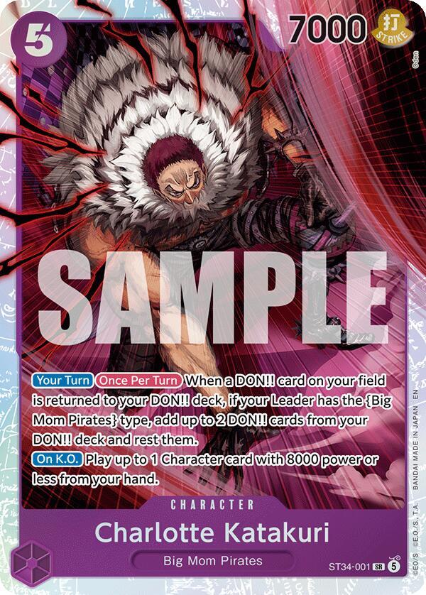 Charlotte Katakuri ST34 001 card