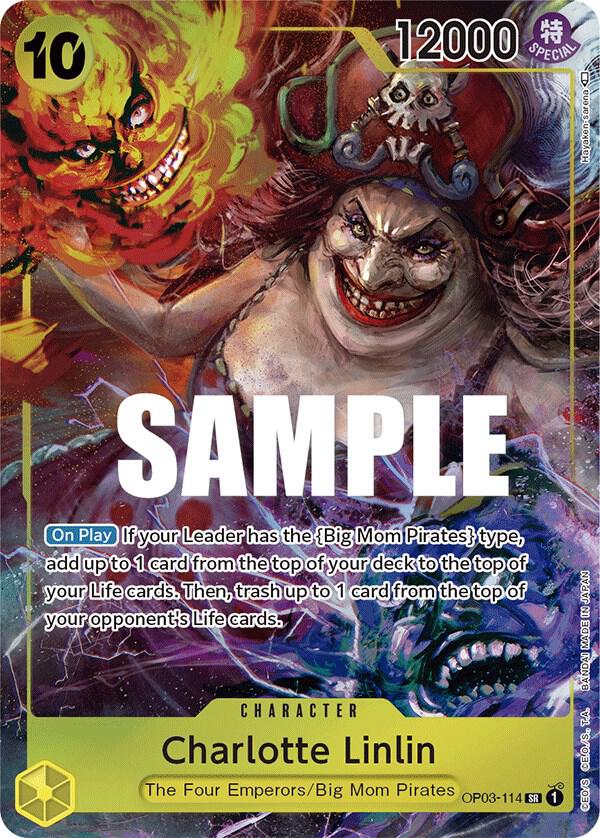 Charlotte Linlin 114 Alternate Art OP03-114