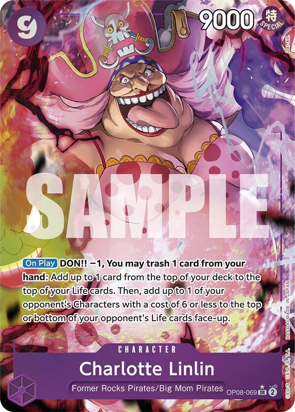 Charlotte Linlin Parallel OP08-069 card