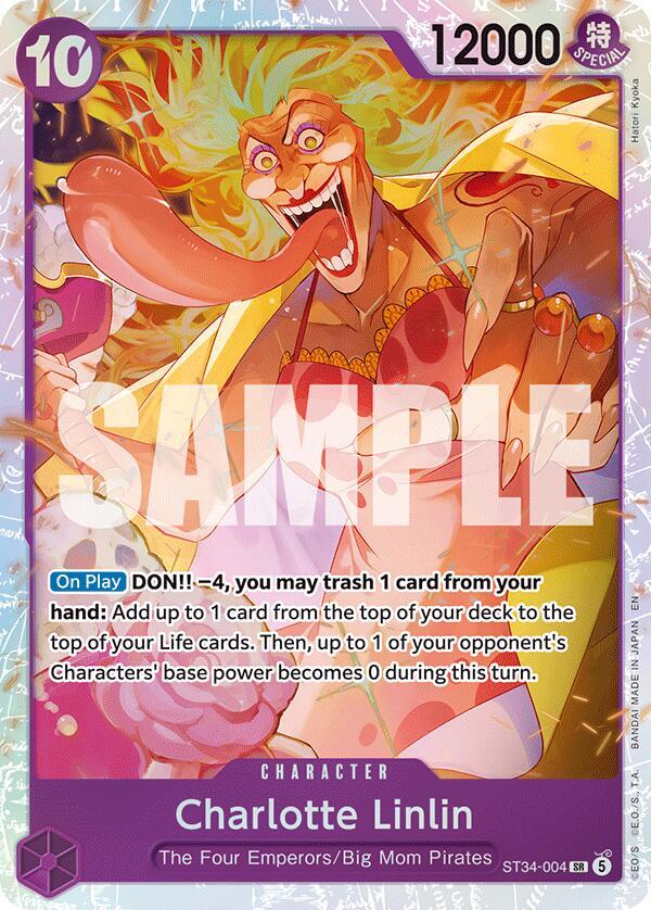 Charlotte Linlin ST34-004 carta