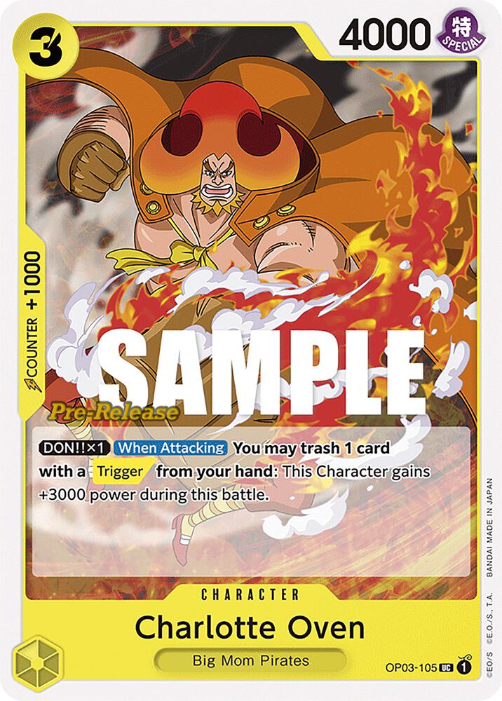 Charlotte Oven OP03-105 card