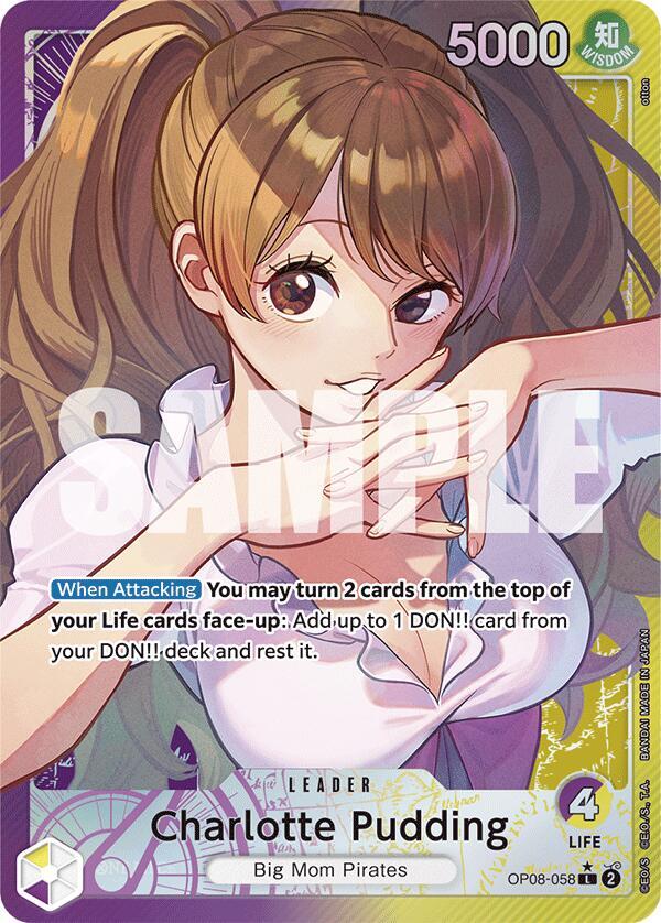 Charlotte Pudding 058 Parallel OP08-058 carta
