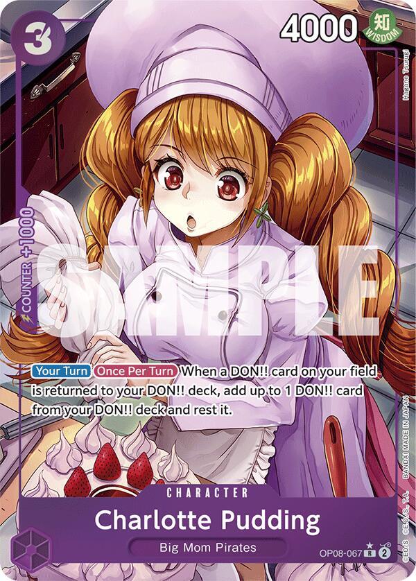 Charlotte Pudding 067 Parallel OP08-067 card