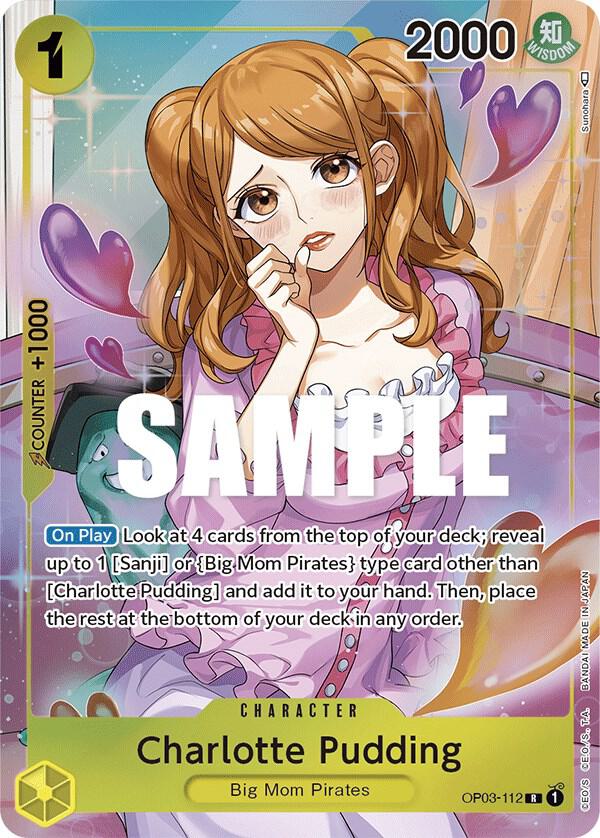 Charlotte Pudding Alternate Art OP03-112