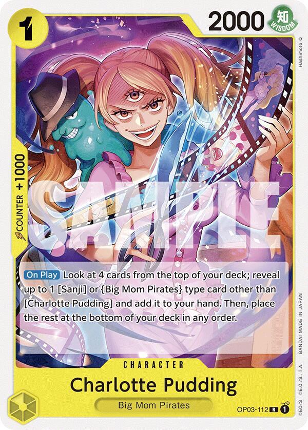 Charlotte Pudding OP03 112 card