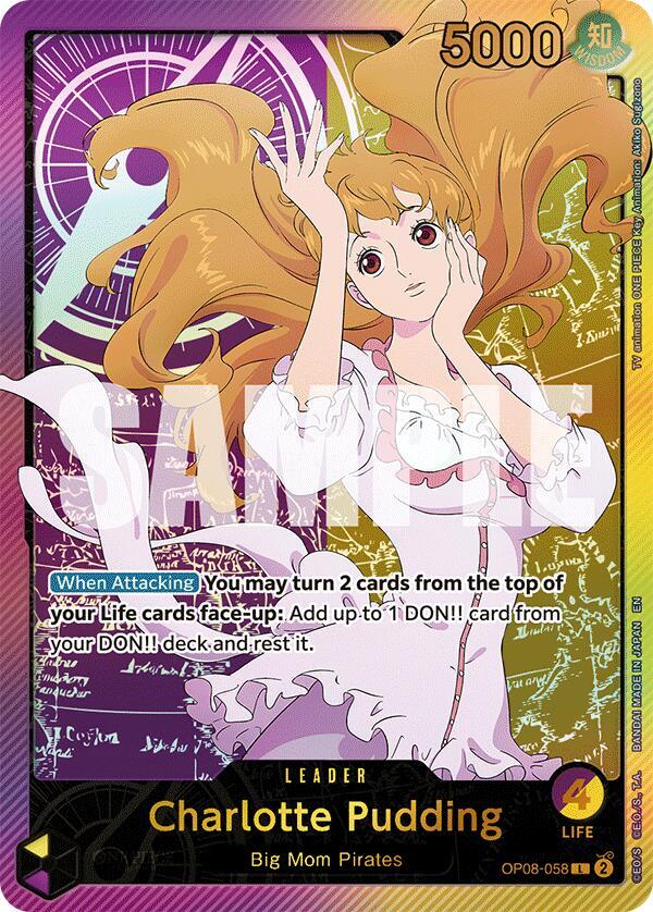 Charlotte Pudding SP OP08-058 card