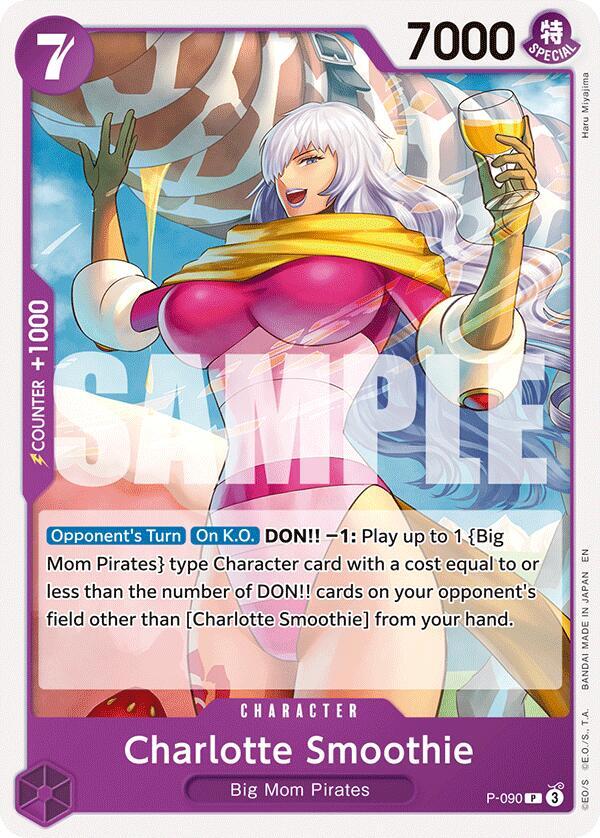 Charlotte Smoothie P-090 card