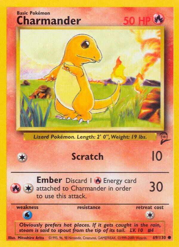 Charmander 069/130 card