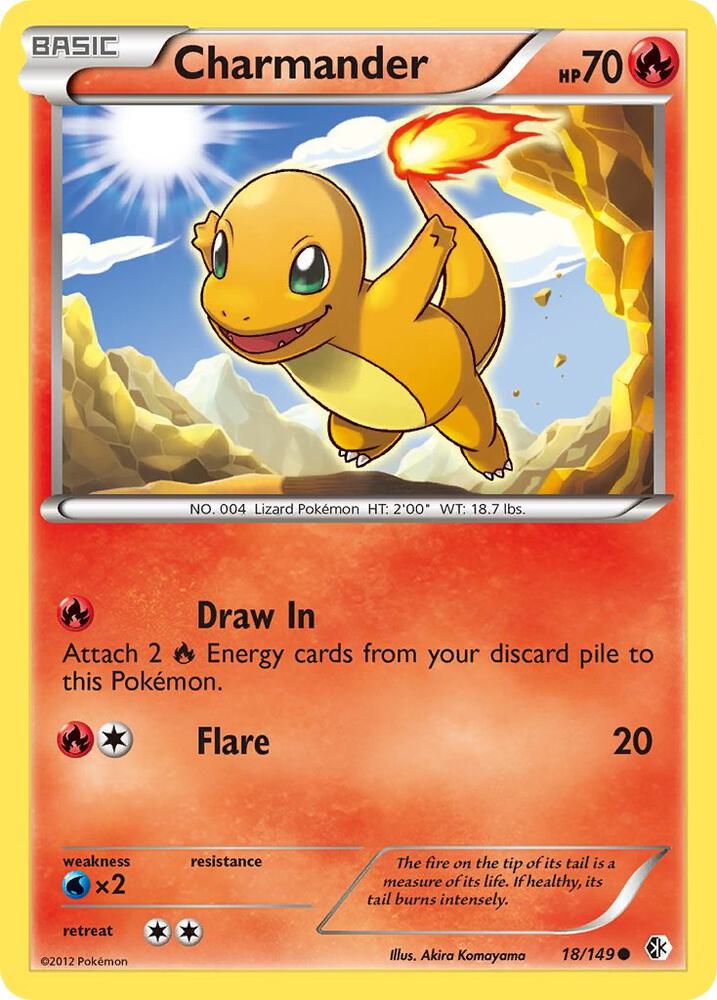 Charmander 18/149 carta