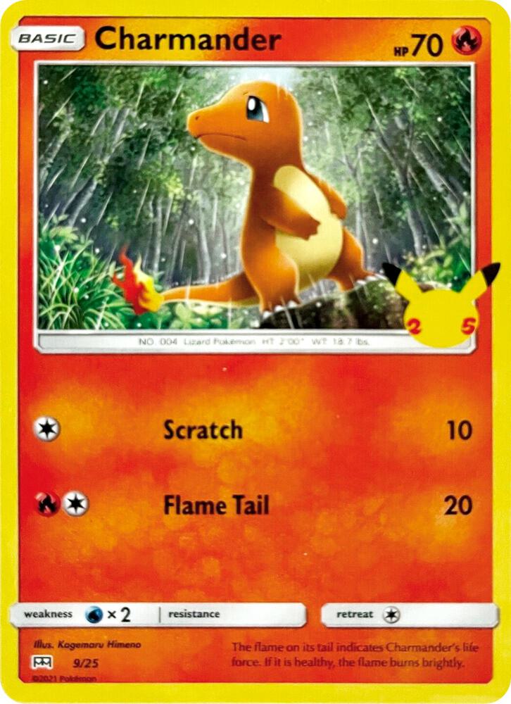 Charmander 9 25 009/025