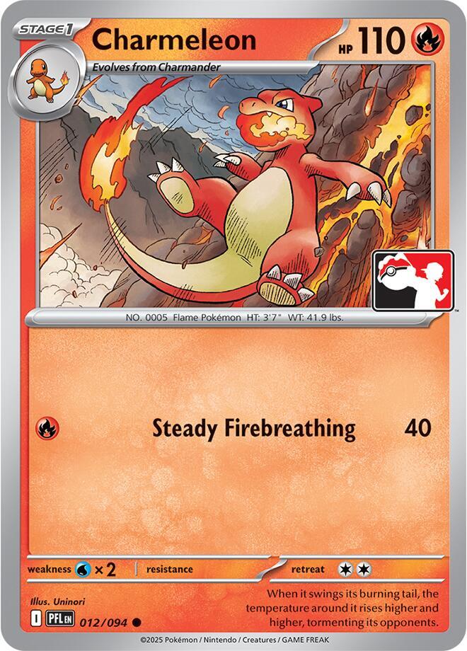Charmeleon 012/094 card