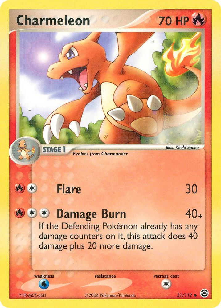 Charmeleon 31/112 carta