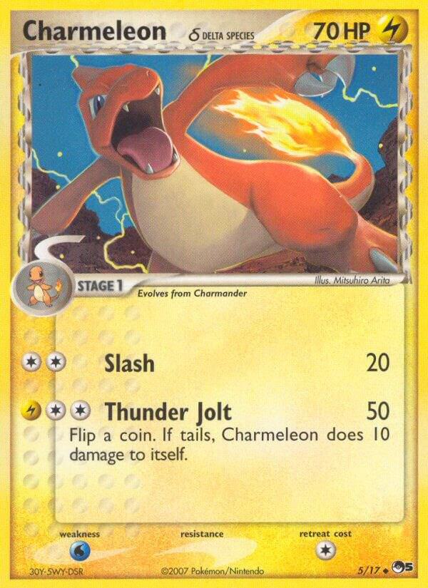 Charmeleon Delta Species 005/017 card
