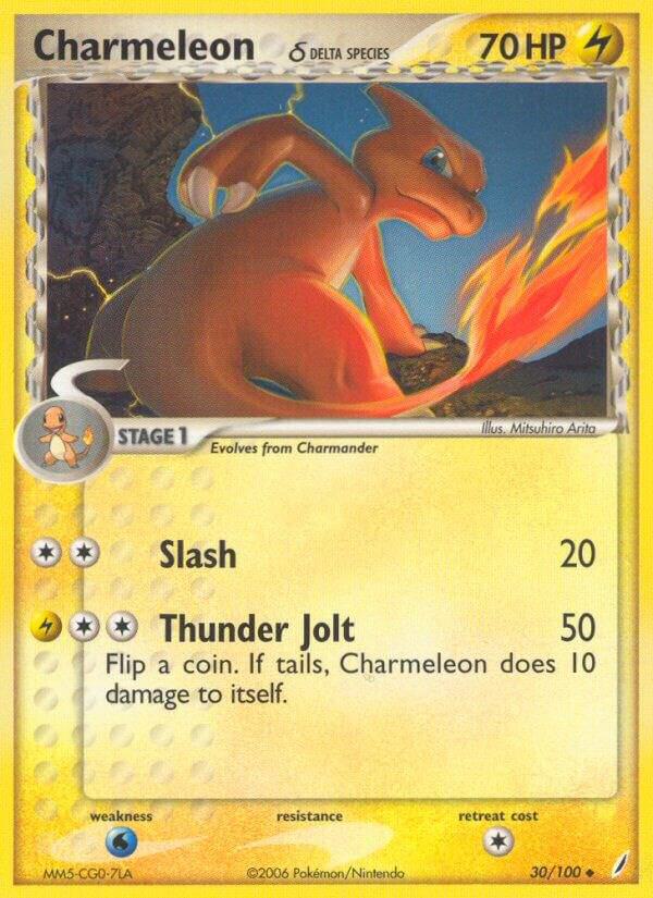 Charmeleon Delta Species 30/100 card