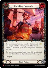 Cheating Scoundrel Red PEN169 card
