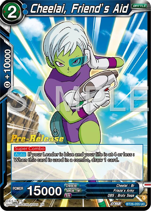 Cheelai Friends Aid BT26-055