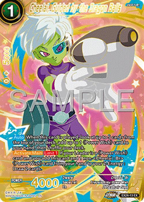 Cheelai Guided by the Dragon Balls EX24-13 card