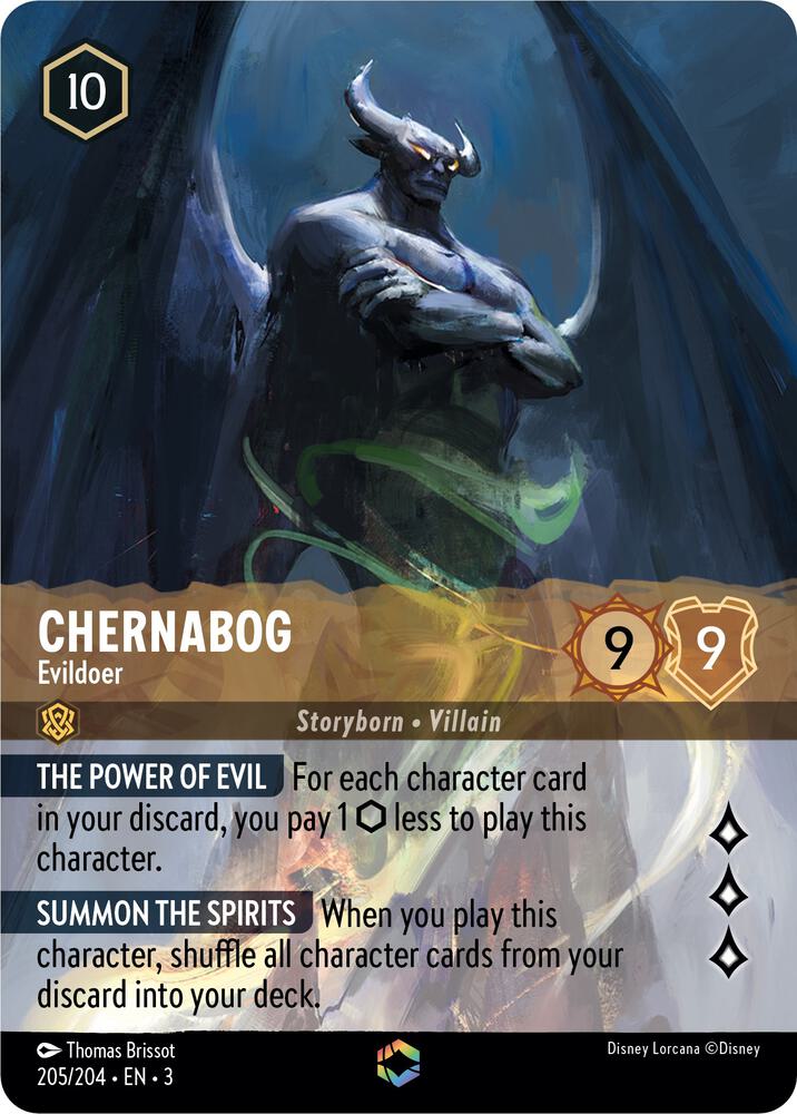 Chernabog Evildoer Enchanted 205/204