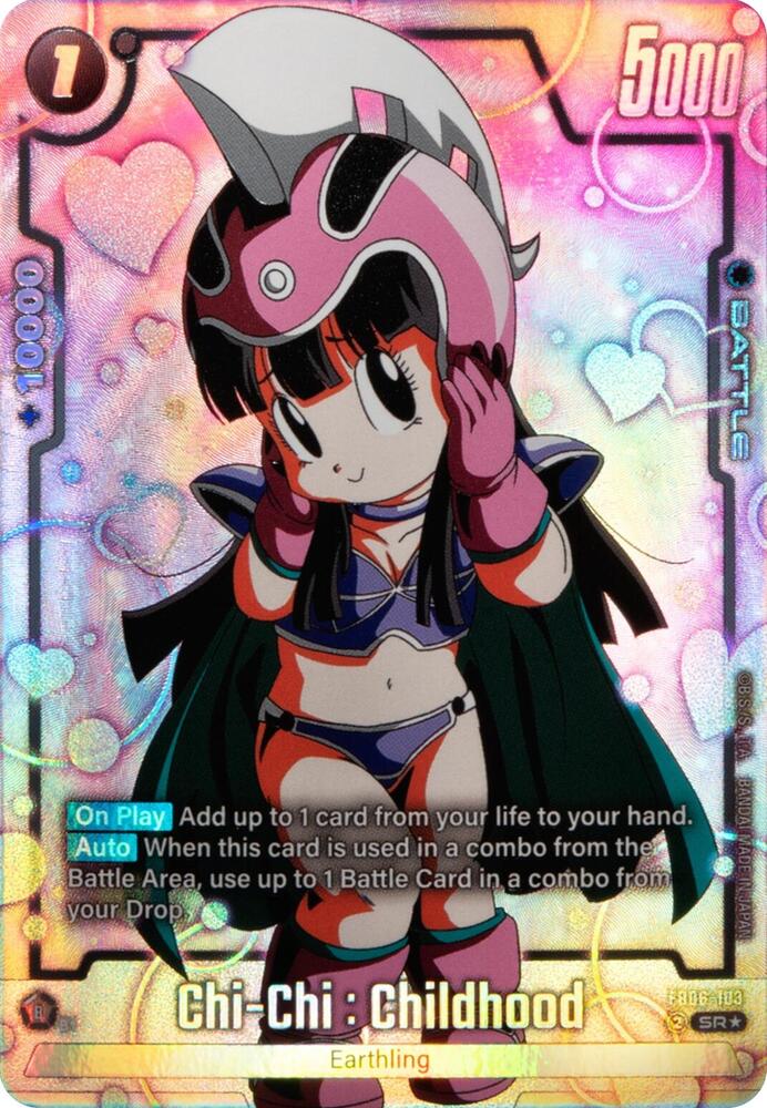 Chi Childhood FB06 103 Alternate Art card