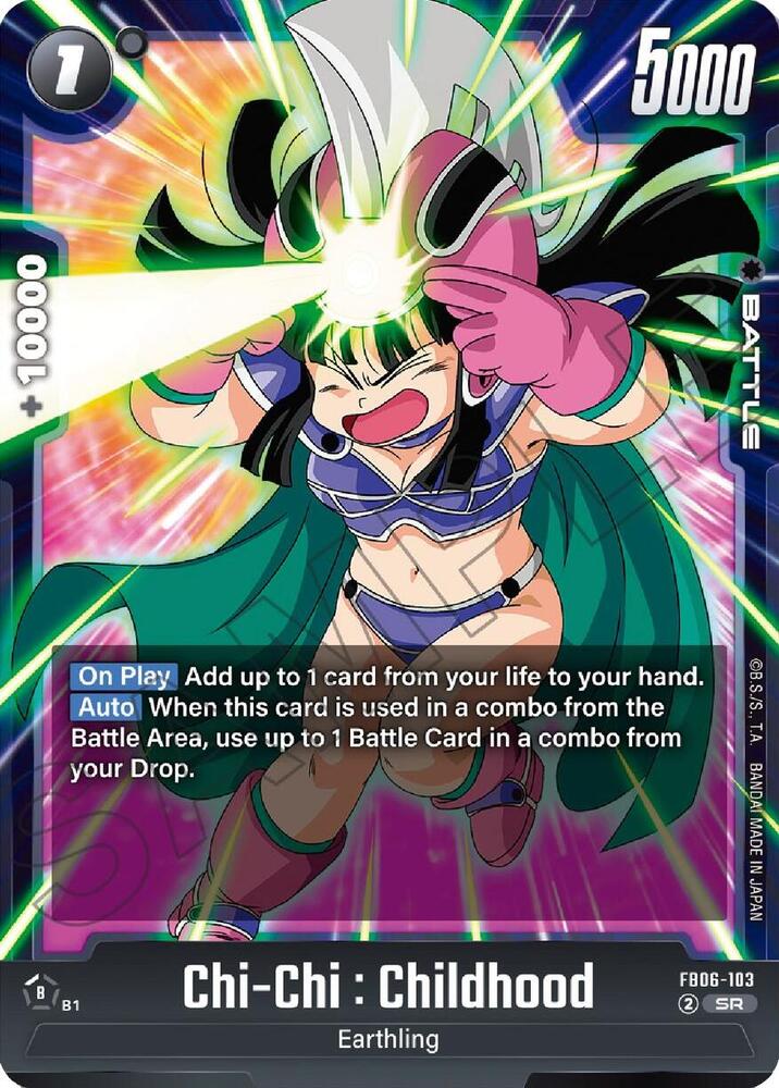 Chi Childhood FB06 103 card