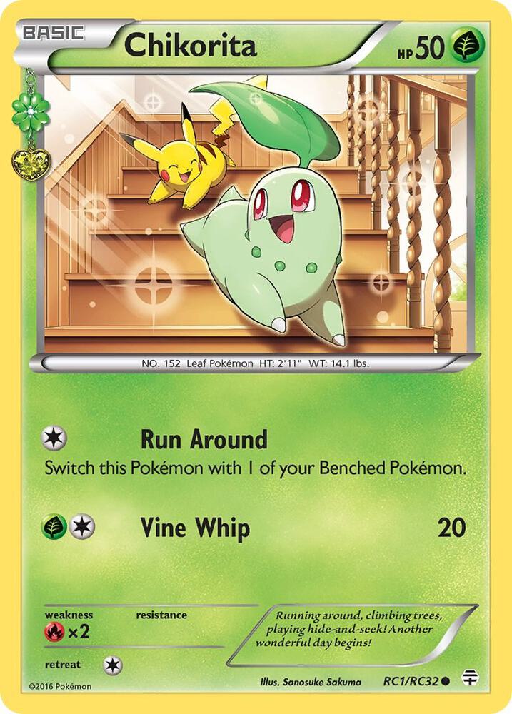 Chikorita RC1/RC32 card