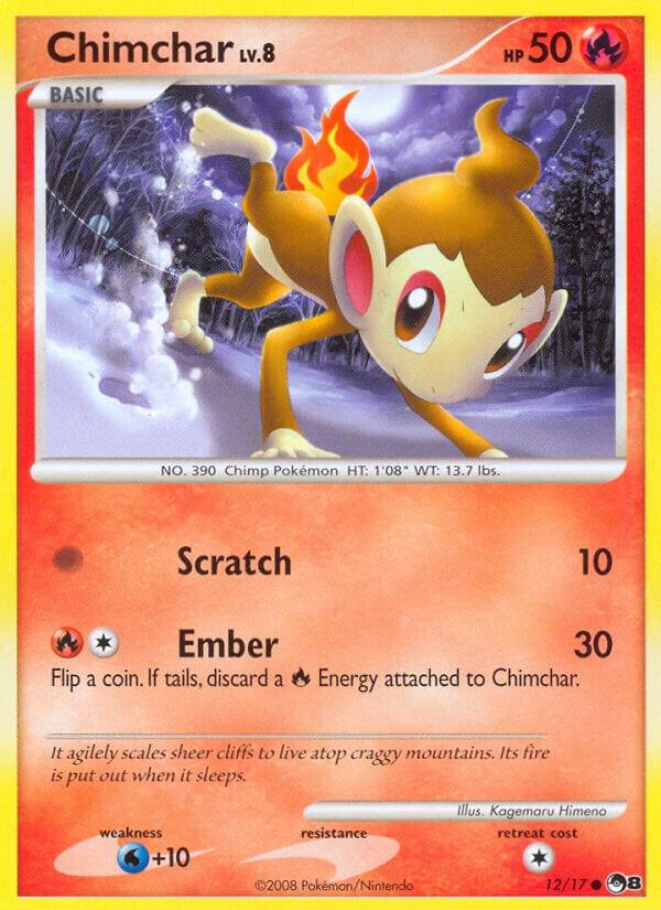 Chimchar 012/017 carta