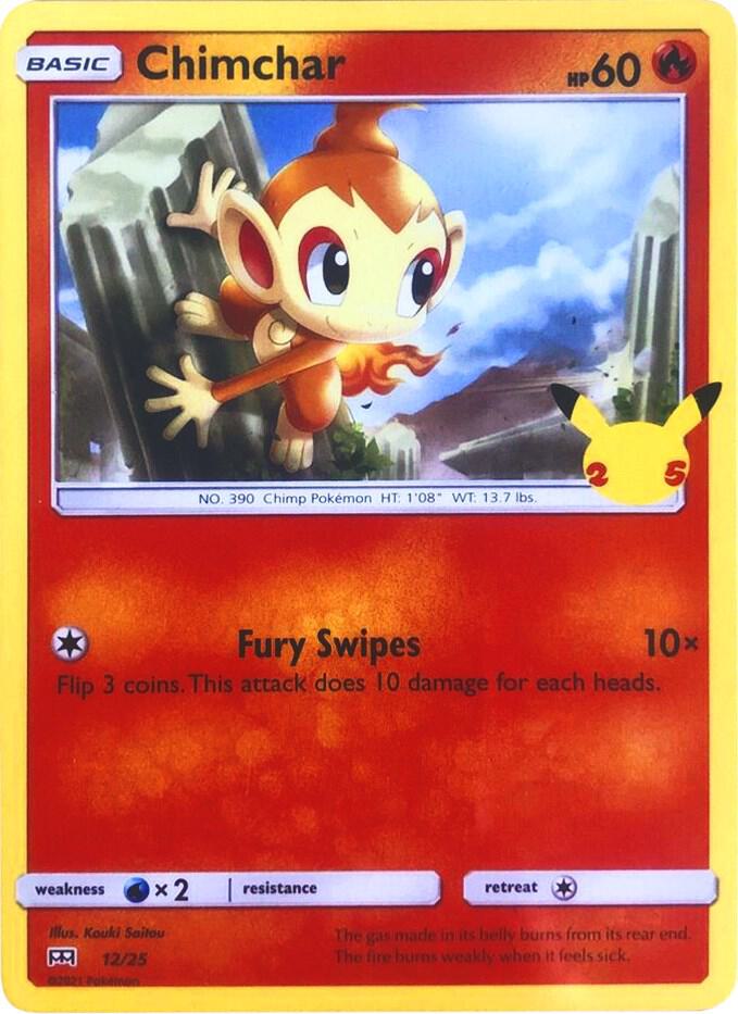Chimchar 12 25 012/025