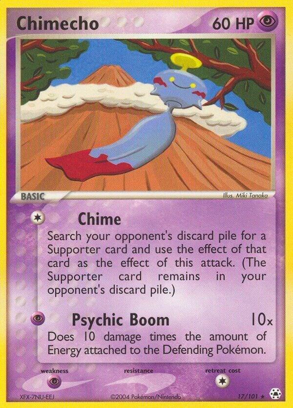 Chimecho 17/101 card