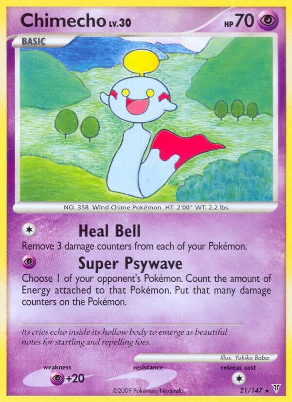 Chimecho 21 card