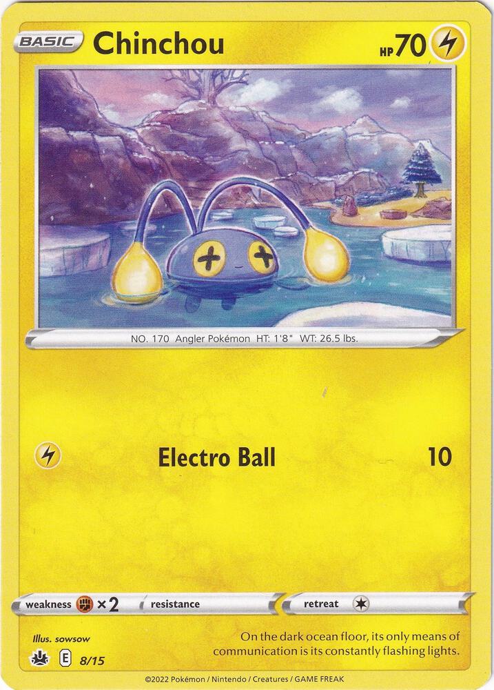 Chinchou 8 15 008/015