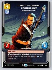 Chirrut Imwe Blind but not Deaf Prestige 1046 card