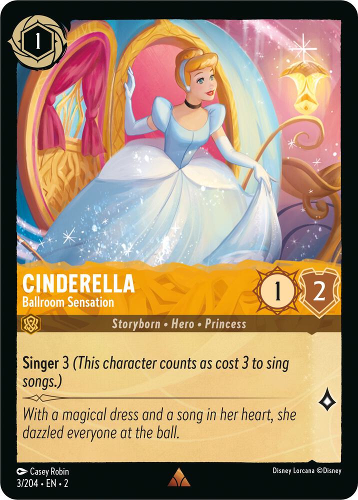 Cinderella Ballroom Sensation 3/204 card