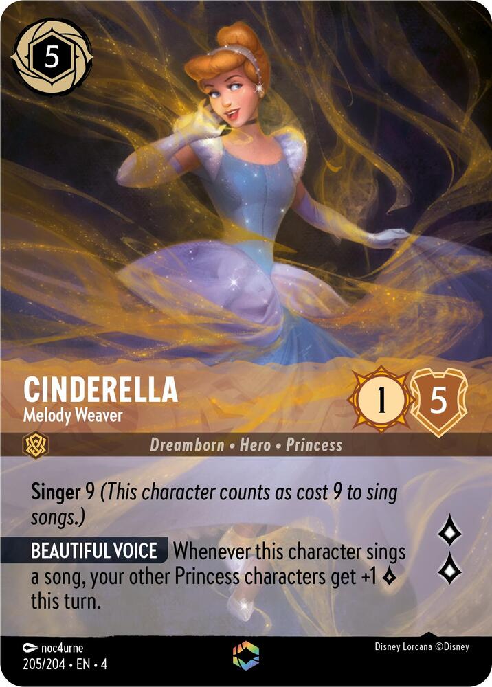 Cinderella Melody Weaver Enchanted 205/204