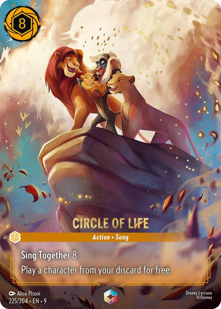 Circle of Life Enchanted 225/204 card