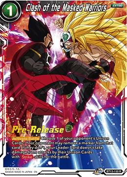 Clash of the Masked Warriors BT13-150 carta