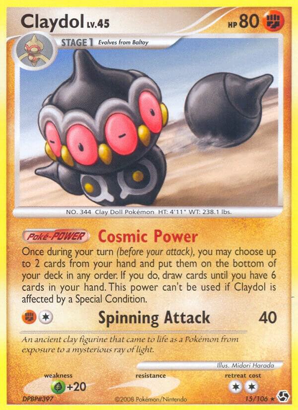 Claydol 15/106 card