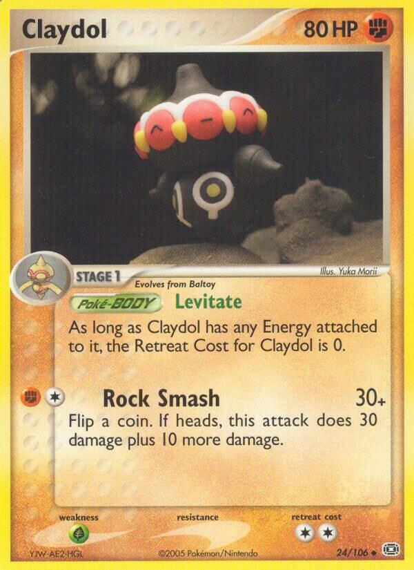 Claydol 24/106 card