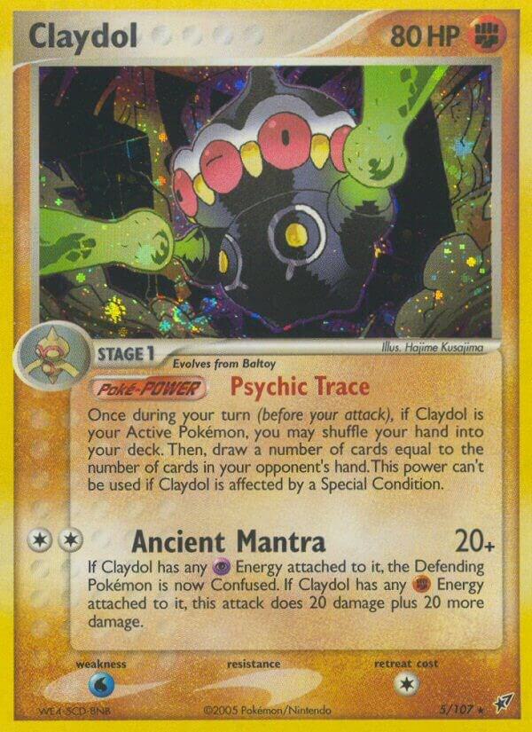 Claydol 5/107 card