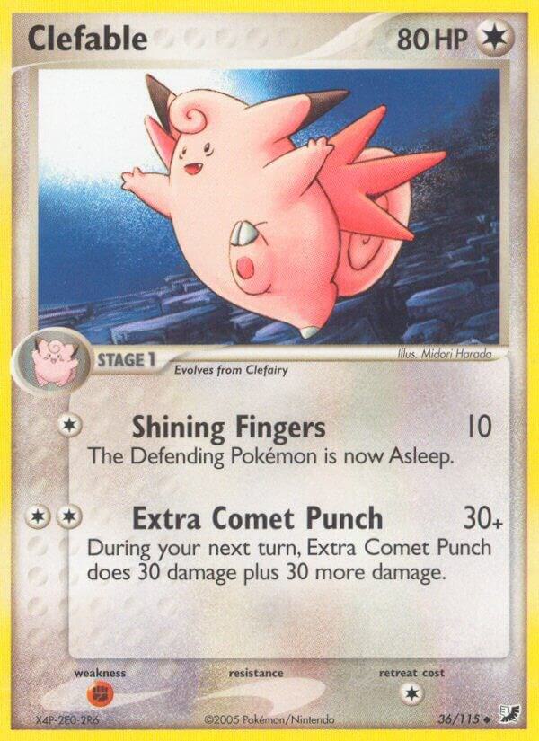 Clefable 36/115 card
